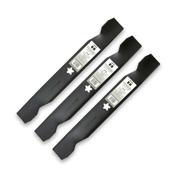 T Terre 2-Pack High Lift Lawn Mower Blades for a 42 Inch Mower Deck, 3PK 41-AYP-20-0006-QTY3 - main